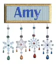 WINTER PLAQUE: AMY