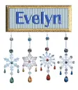 WINTER PLAQUE: EVELYN