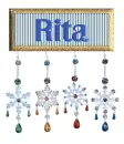 WINTER PLAQUE: RITA