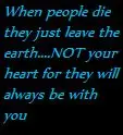 When people die