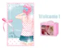 kawaii welcome graphics