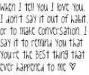 best thing ever(: