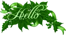 green hello