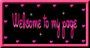 welcome to my page