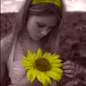 girl sunflower