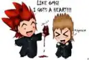 axel got a heart