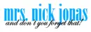 Mrs.Nick J