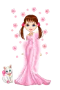 RoyaL Girl With Royal Kitty