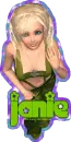 groovy hippie girl janie