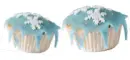 Winter Blue Cupcakes