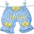 BLUE BLOOMERS: MISSY