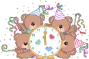 New Years Clock