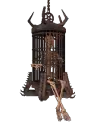 spinning skull