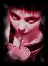sweet gothic girl