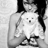 lindsey with pup