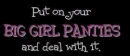 big girl panties
