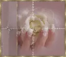a girl hand with a pink rose