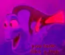 you look like a fish
