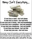 money isn't everything