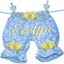 BLUE BLOOMERS: EVELYN