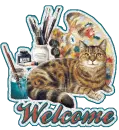 Welcome~Art Cat