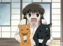 fruits basket tohru, yuki, kyo, shigure