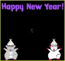 New Years Ratties- Blinking Border 