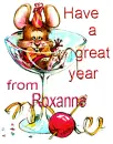 have a great year from roxanne