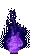 Purple flame