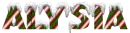 snow candy cane alysia