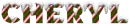 snow candy cane cheryl