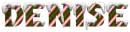 snow candy cane denise