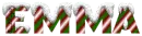 snow candy cane emma
