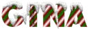 snow candy cane gina