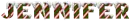 snow candy cane Jennifer