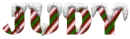 snow candy cane judy