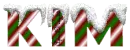snow candy cane kim