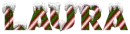 snow candy cane laura