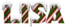 snow candy cane lisa