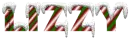 snow candy cane lizzy