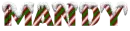 snow candy cane mandy