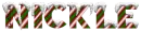 snow candy cane nickle