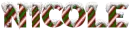 snow candy cane nicole