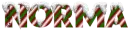 snow candy cane norma