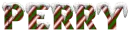 snow candy cane perry