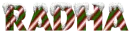 snow candy cane Radha