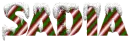 snow candy cane Sadia