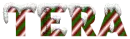 snow candy cane tera