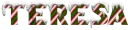 snow candy cane teresa