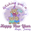 Happy New Year hugs Tracey